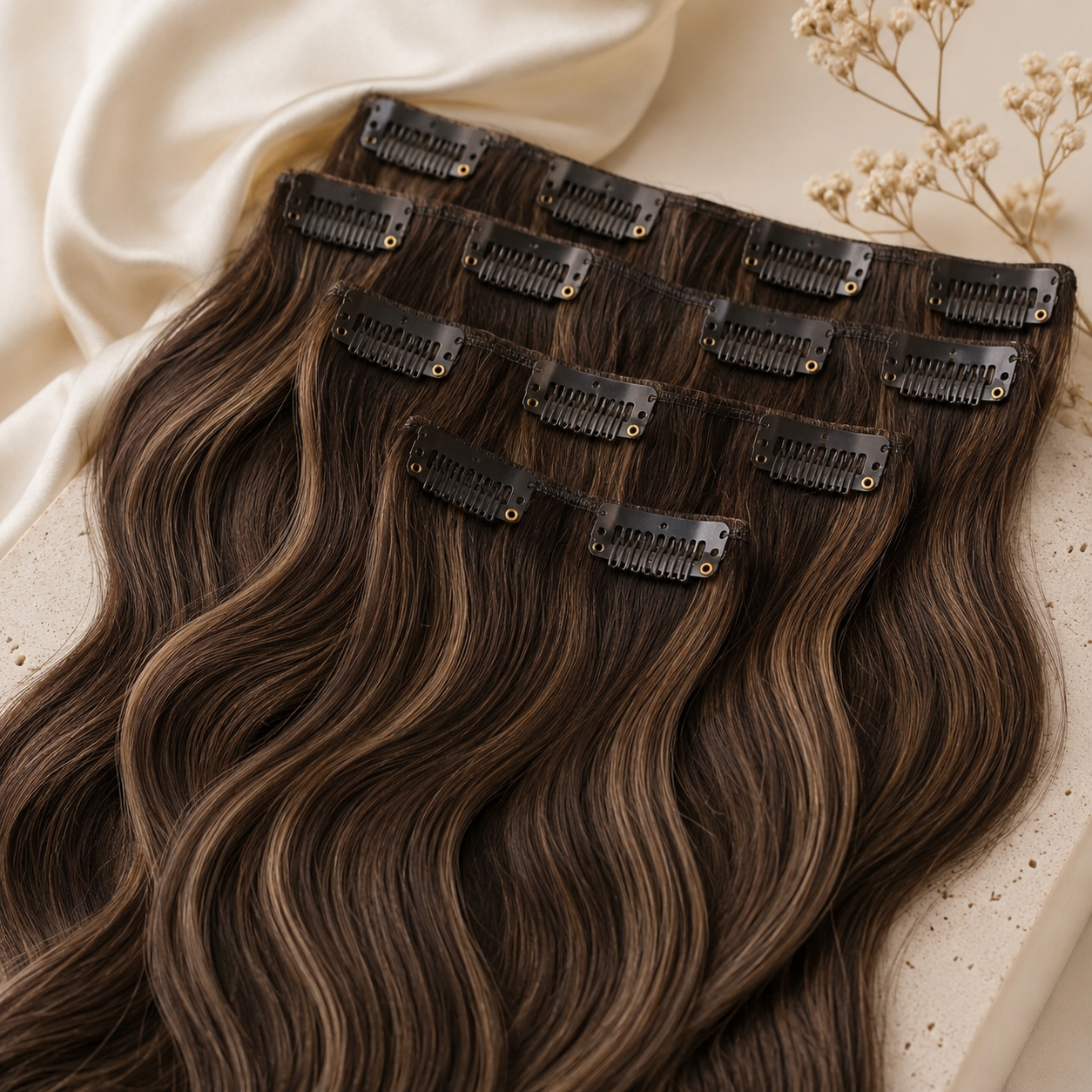 Clip-In Hair Extensions