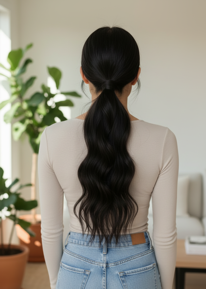 Maxine - 20" (50cm) Wavy Halo Hair Extension