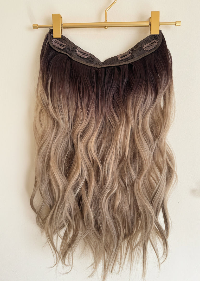 Ariana - 20" (50cm) Wavy Halo Hair Extension