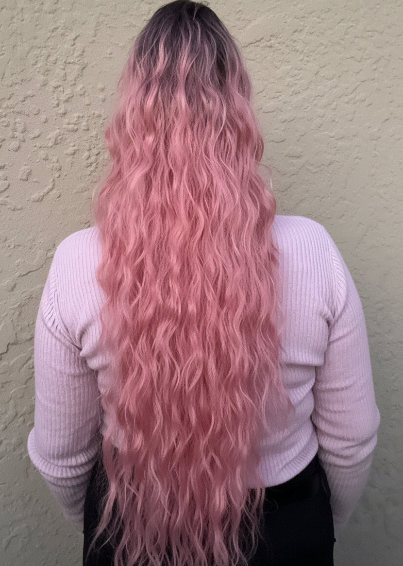 Destiny - 30” (75cm) Deep Wave Clip-In Ponytail