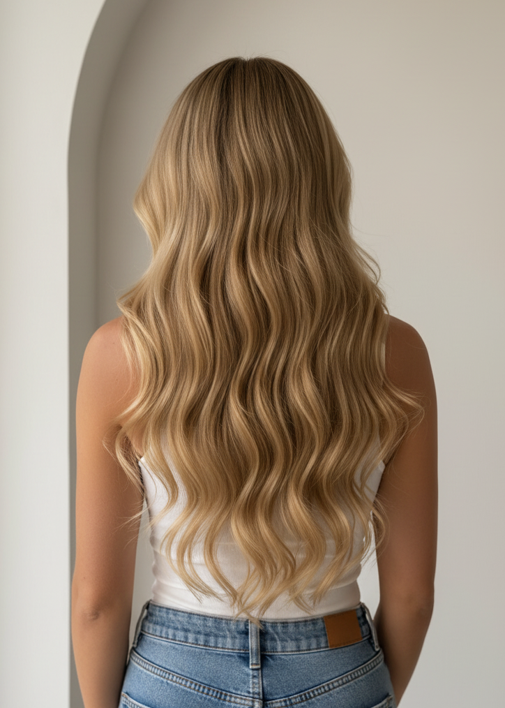 Lexi - 24" (60cm) Wavy Halo Hair Extension