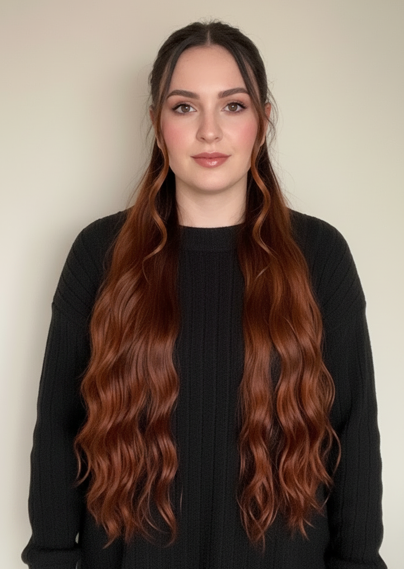 Aubrey - 32” (85cm) Water Wave Clip-In Ponytail