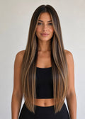 Monica - 24" (60cm) Straight Clip-In Extensions