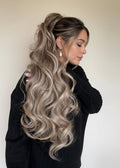 Sasha - 28” (70cm) Curly Clip-In Ponytail