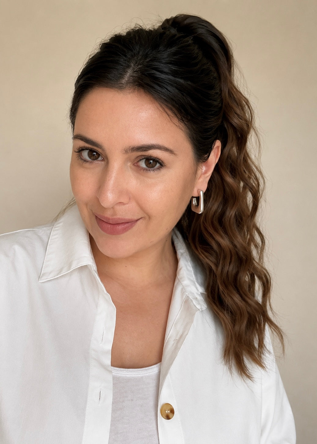 Amy - 18” (45) Water Wave Clip-In Ponytail