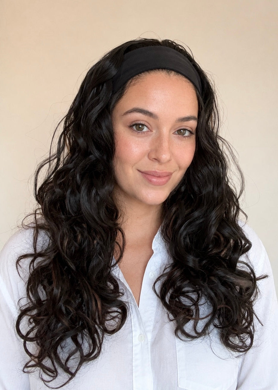 Zara - 26" (65cm) Curly Headband Wig