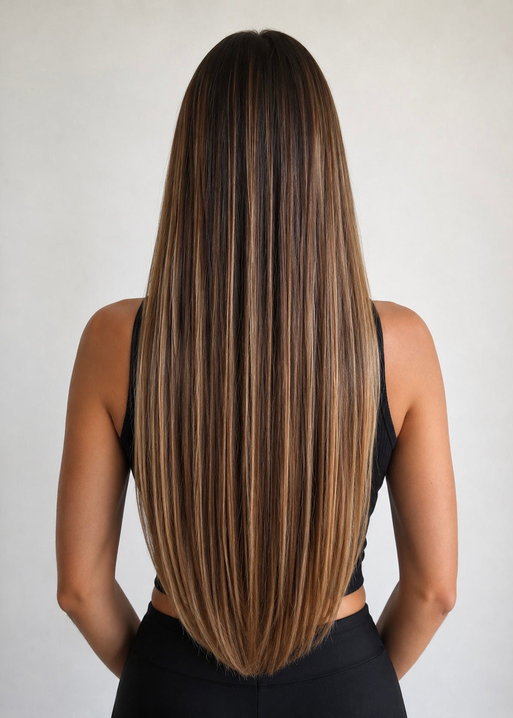 Monica - 24" (60cm) Straight Clip-In Extensions