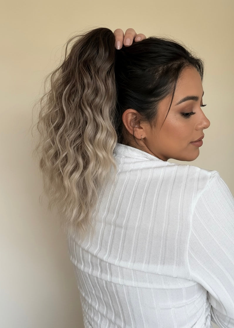 Cody - 14” (35) Wavy Clip-In Ponytail