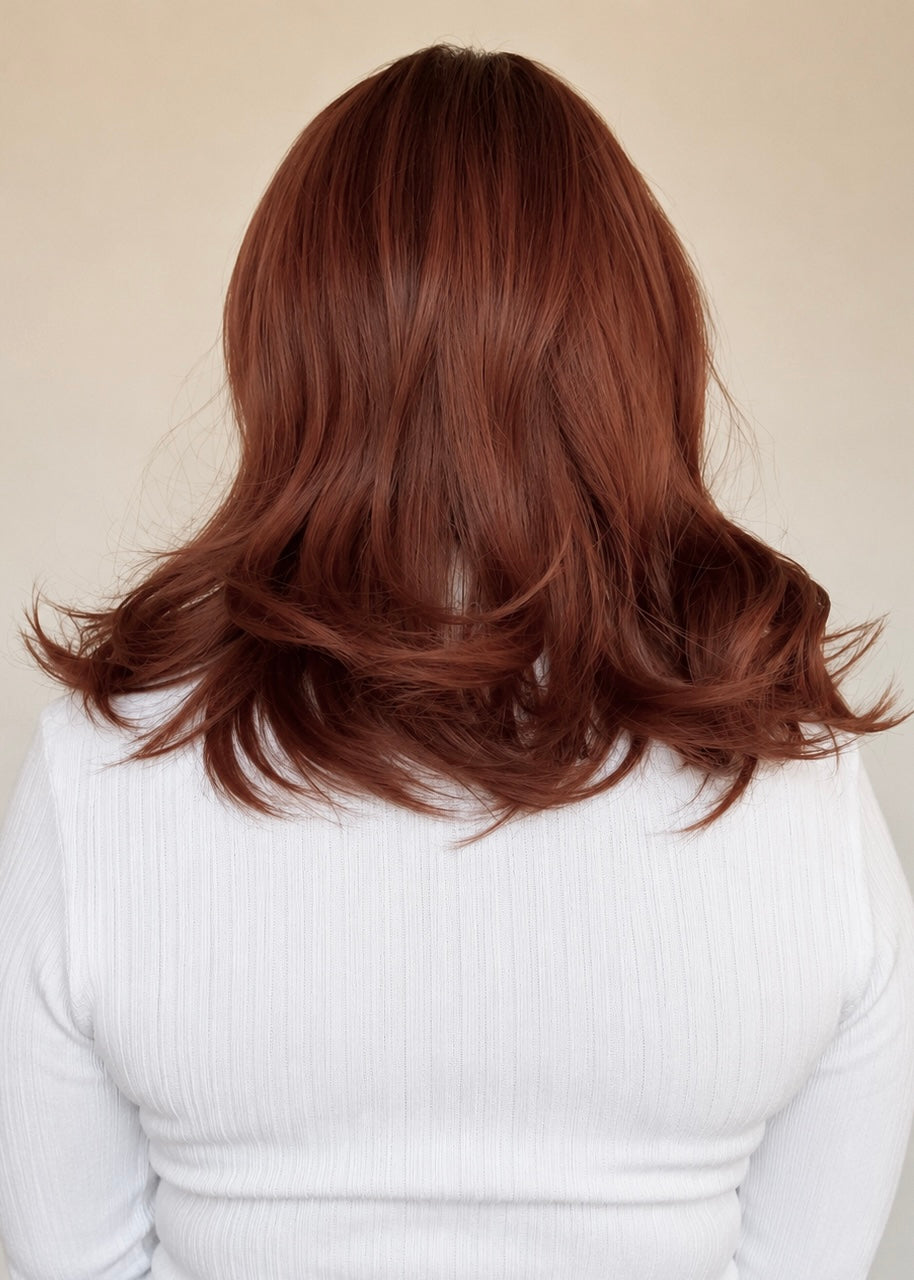 Cheri - 14" (35cm) Soft Body Wave Wig with Curtain Bangs