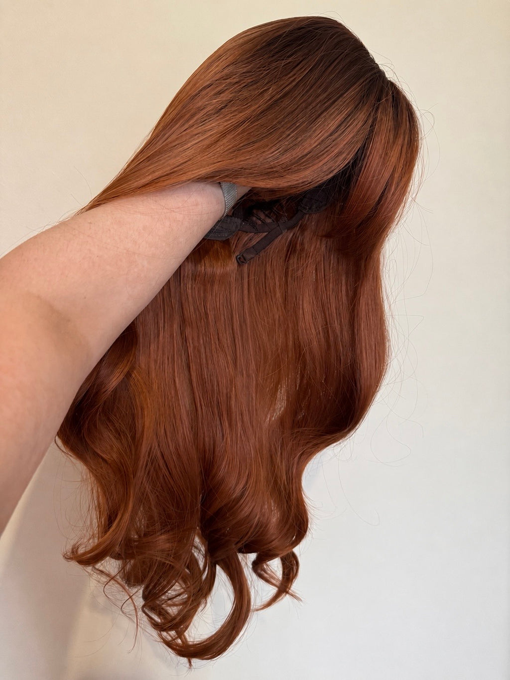 Scarlett - 24" (60cm) Soft Body Wave Wig with Curtain Bangs