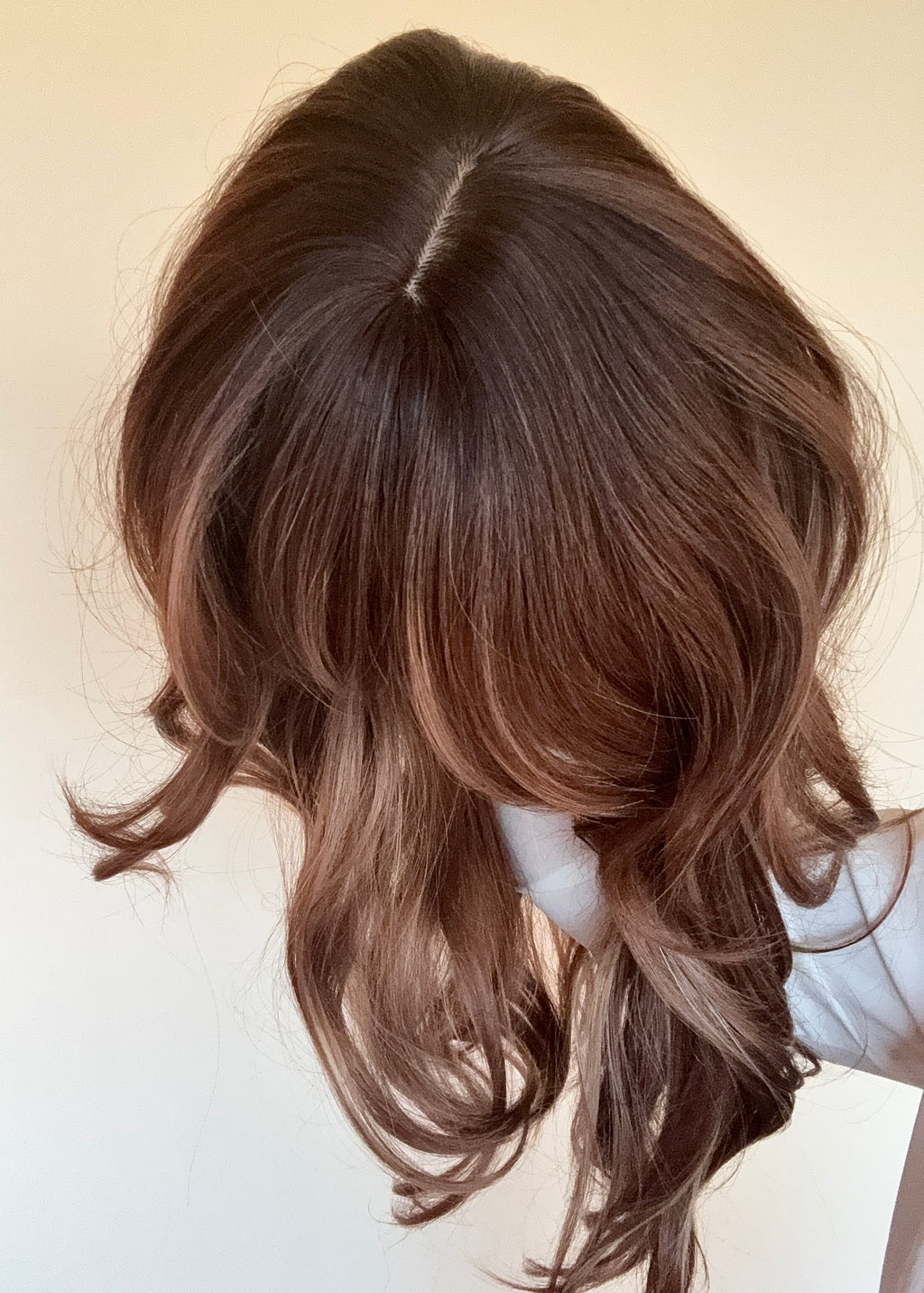 Eve - 24" (60cm) Wavy Wig with Curtain Bangs