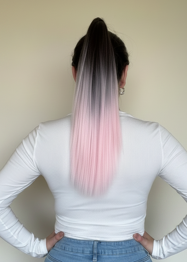 Tammy - 20” (50cm) Straight Clip-In Ponytail
