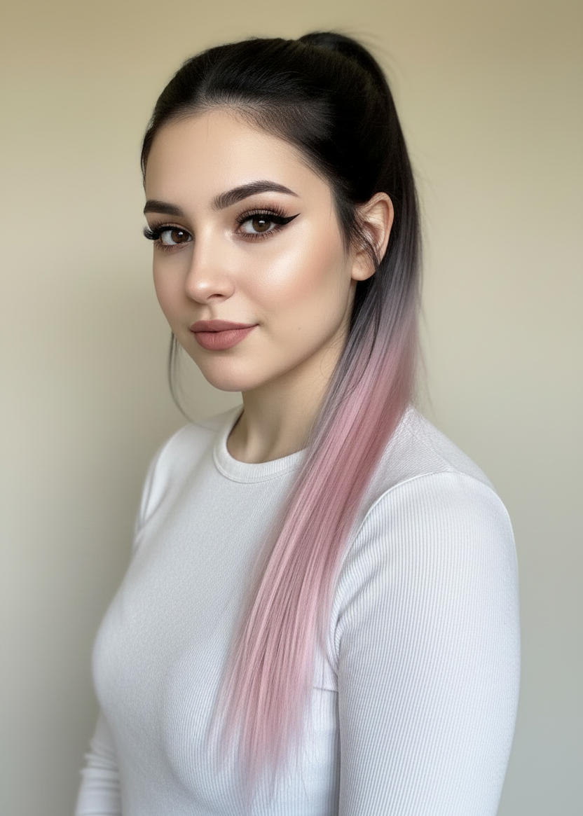 Tammy - 20” (50cm) Straight Clip-In Ponytail