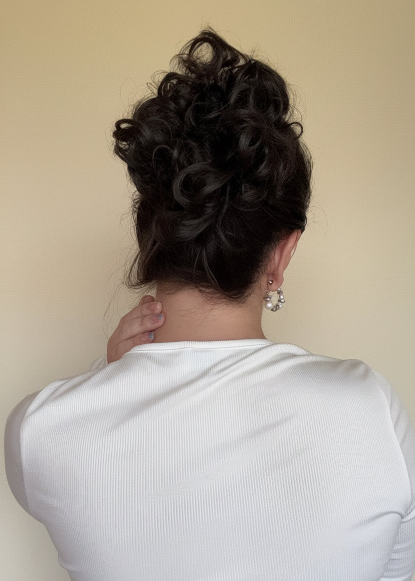 Alisha 8” (20cm) Hair Bun Scrunchie