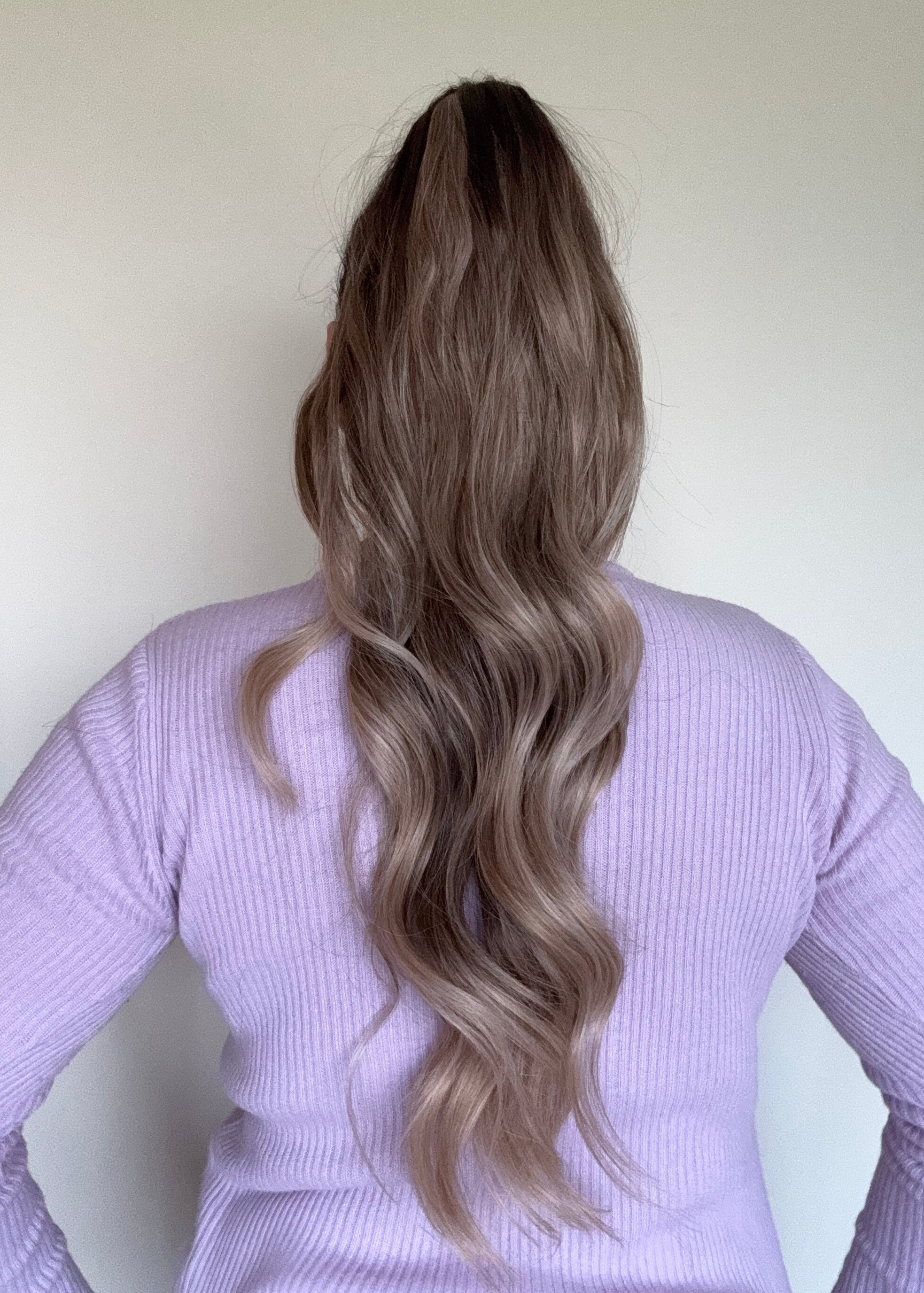Deidre - 26” (65cm) Wavy Clip-In Ponytail