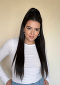 Maddie - 24” (60cm) Straight Clip-In Ponytail