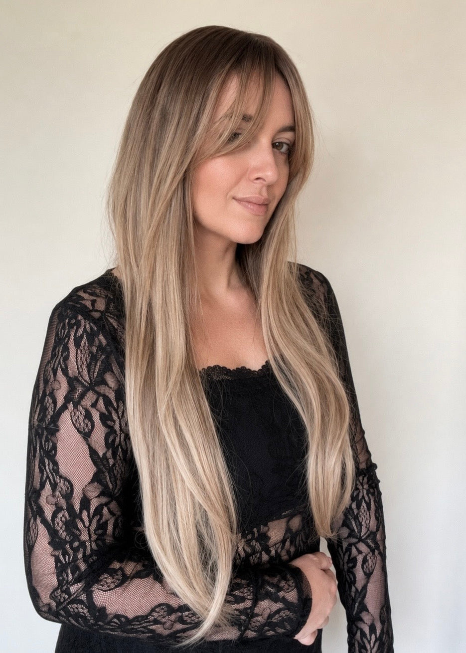 Dawn - 26" (65cm) Straight Wig with Curtain Bangs