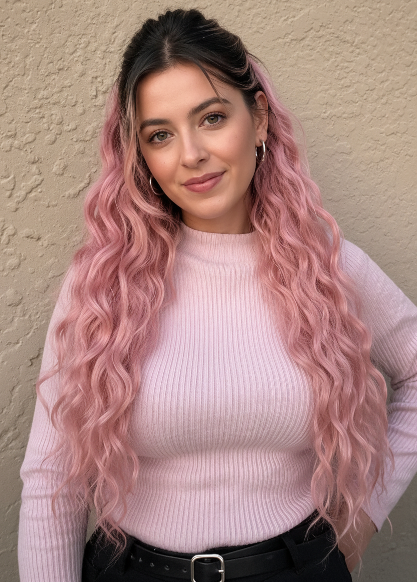 Destiny - 30” (75cm) Deep Wave Clip-In Ponytail