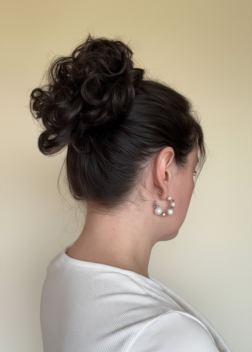 Alisha 8” (20cm) Hair Bun Scrunchie