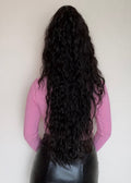 Amaya - 30” (75cm) Deep Wave Clip-In Ponytail