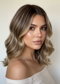 Helen - 14" (35cm) Wavy Halo Hair Extension