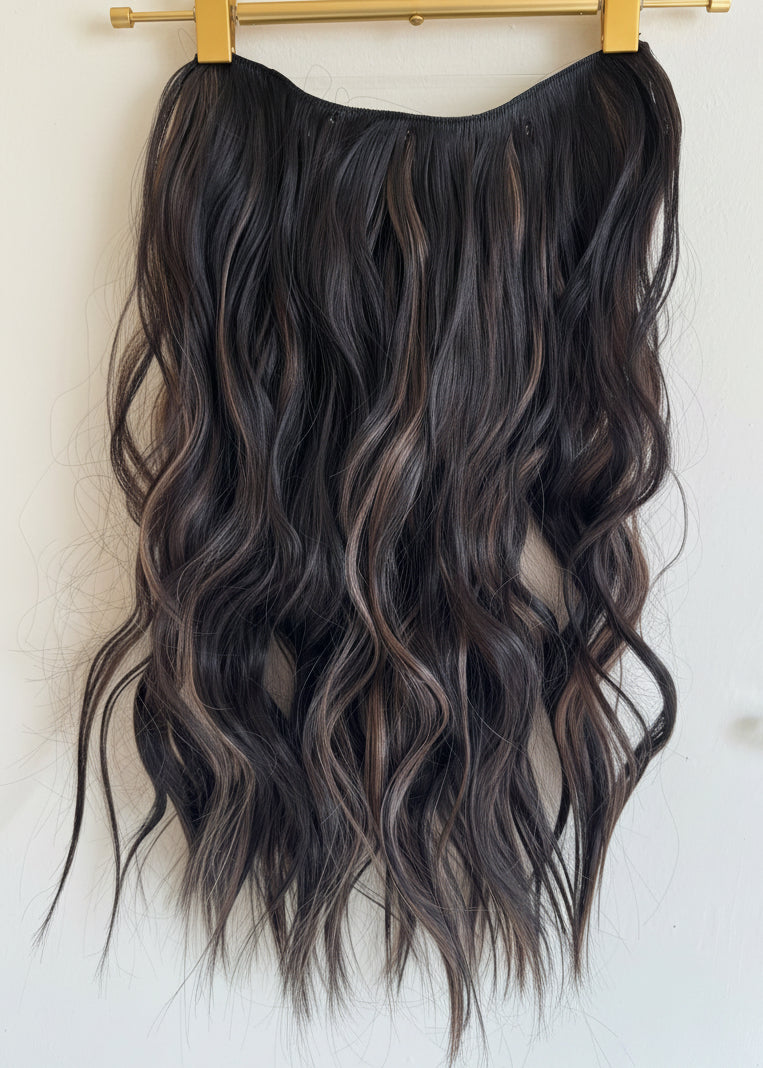 Carol - 20" (50cm) Wavy Halo Hair Extension