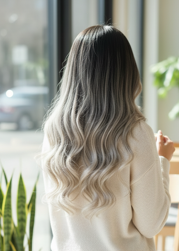Ava - 20-22" (50-55cm) Wavy Halo Hair Extension