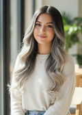 Ava - 20-22" (50-55cm) Wavy Halo Hair Extension