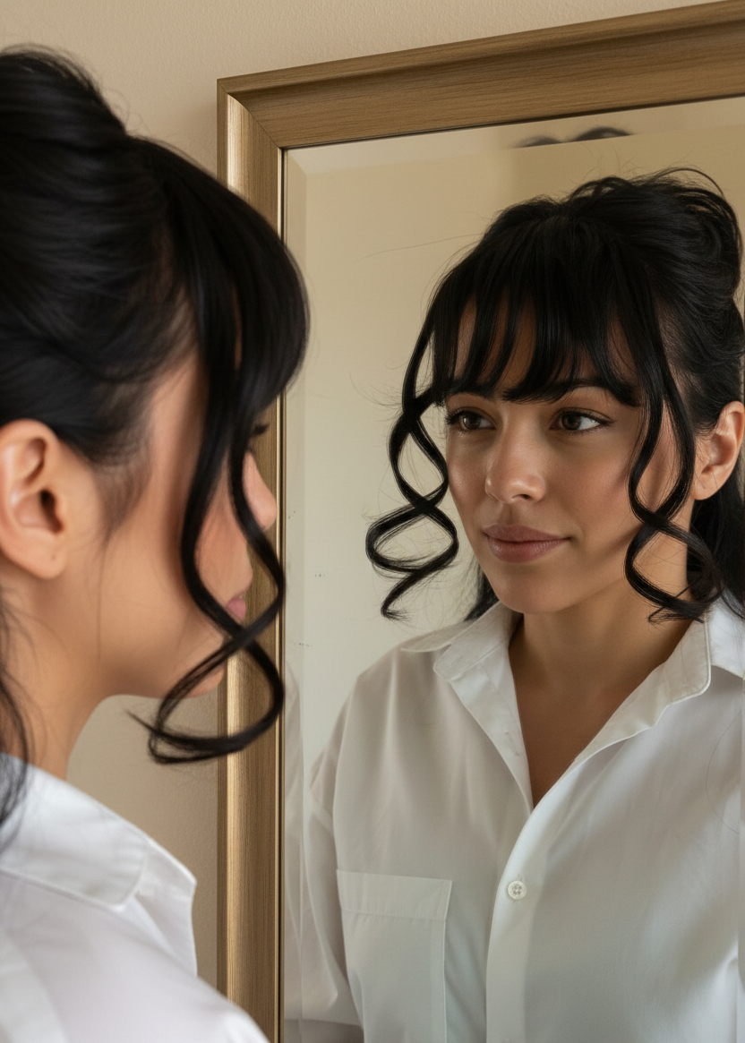 Gigi 4” (10cm) Clip-In Fringe