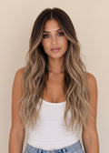 Ariana - 20" (50cm) Wavy Halo Hair Extension