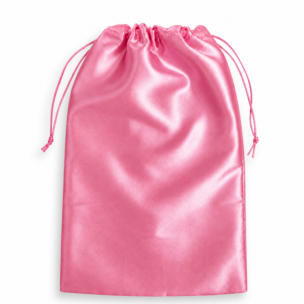 Satin Drawstring Wig Storage Bag