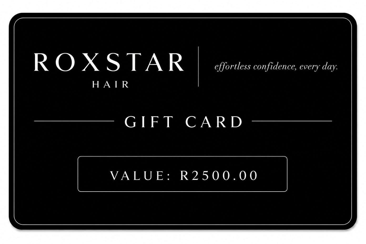 R 2,500 Gift Card