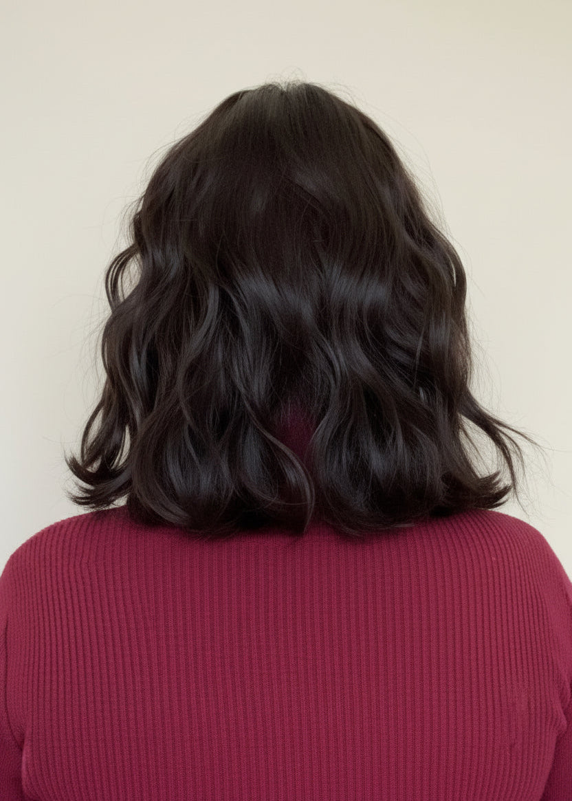 Kaylene - 14” (35cm) Wavy Bob Wig with Bangs