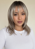 Sydney - 16” (40cm) Feathered Layered Bob Wig with Bangs