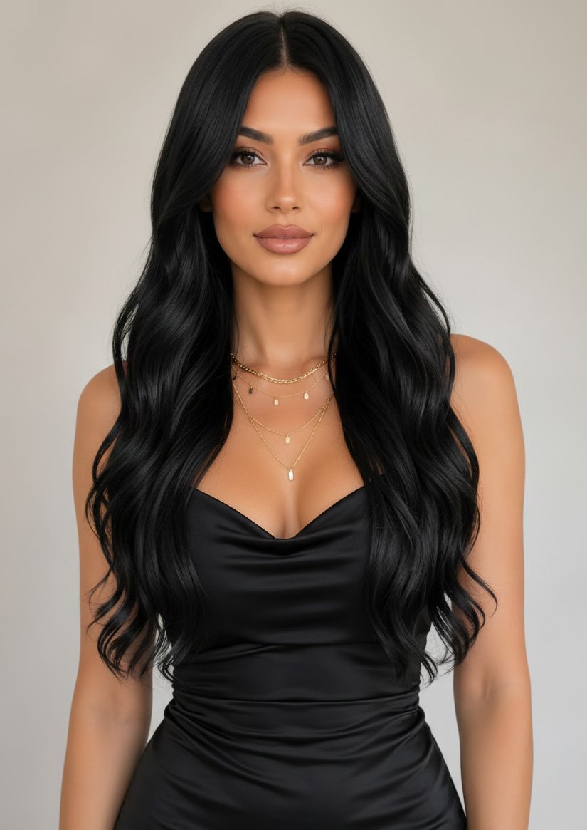 Cassie - 22” (55cm) Soft Wave Clip-In Hair Extensions
