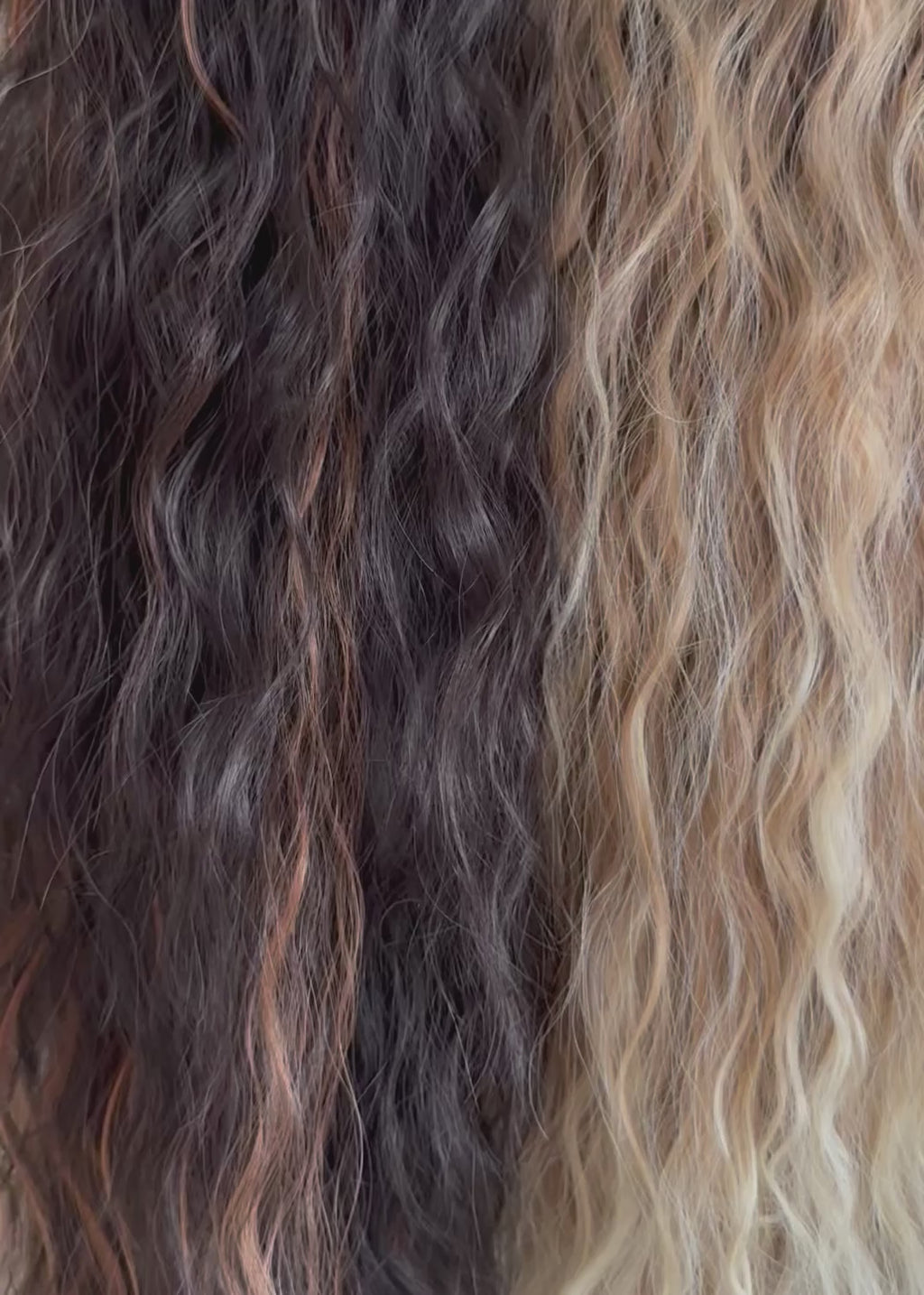 Amaya - 30” (75cm) Deep Wave Clip-In Ponytail