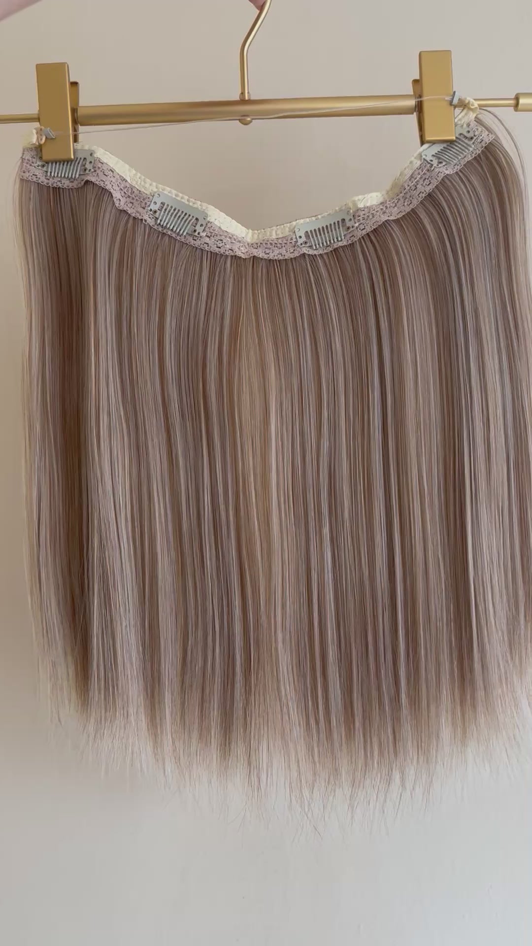 Talia - 14" (35cm) Straight Halo Hair Extension