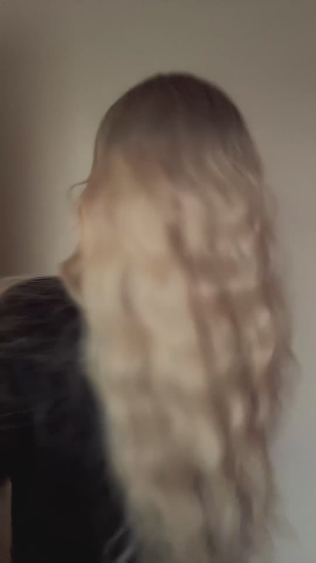 Erica - 30" (75cm) Beach Wave Wig with Curtain Bangs