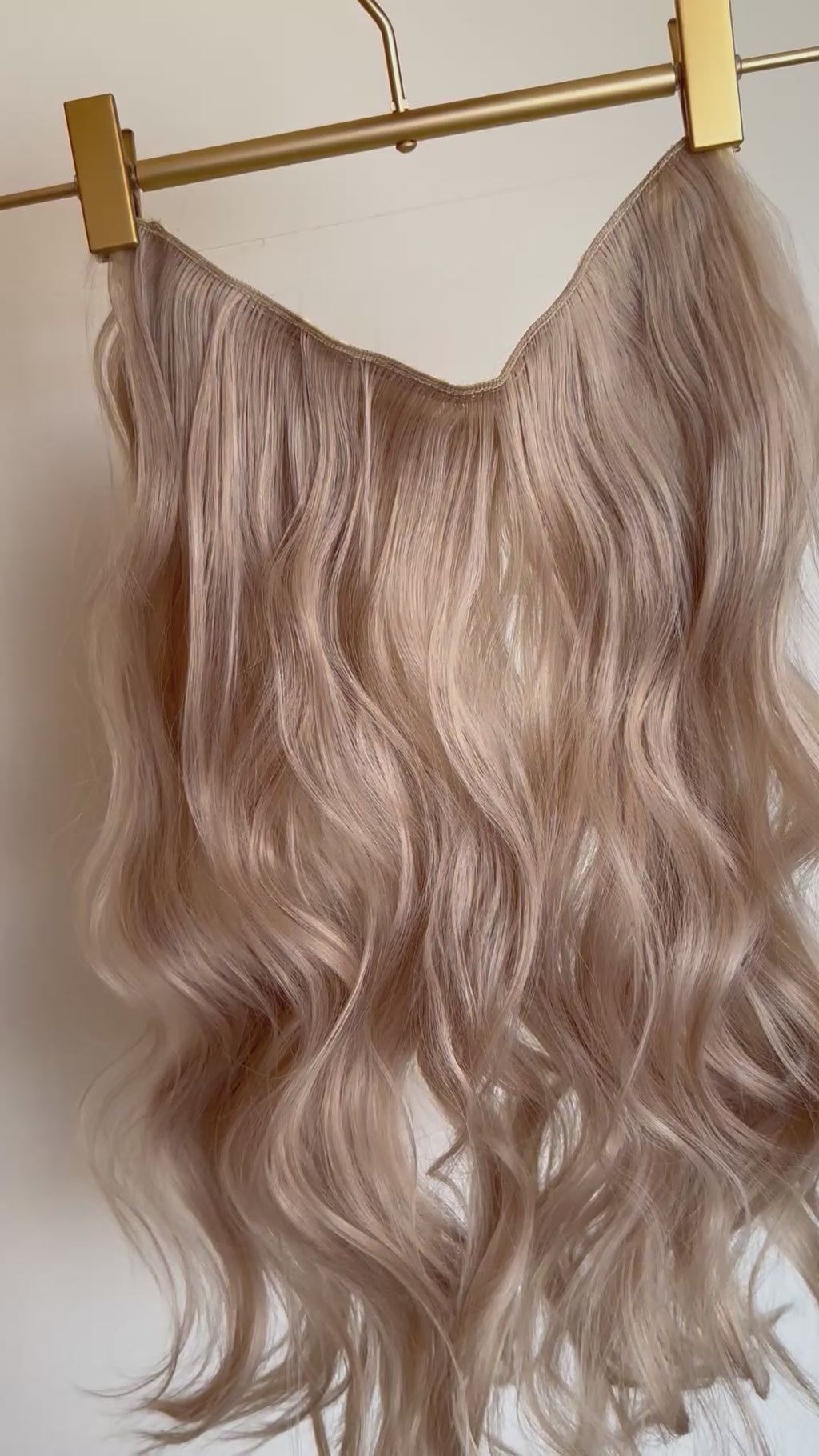 Angie - 20" (50cm) Wavy Halo Hair Extension