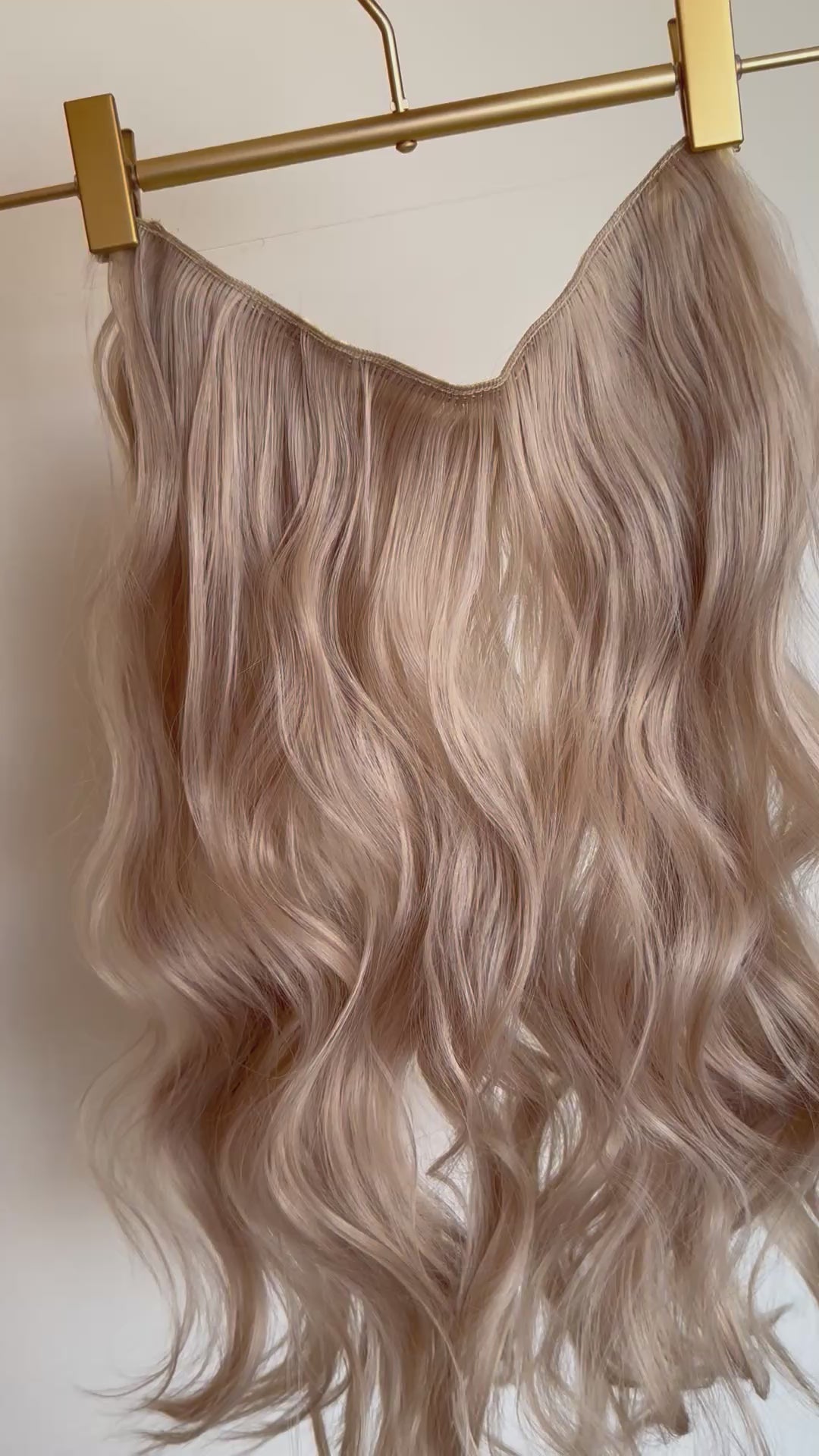 Angie - 20" (50cm) Wavy Halo Hair Extension