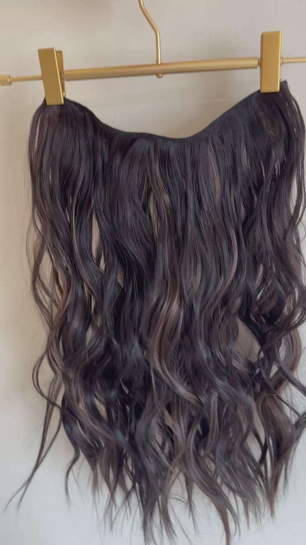 Carol - 20" (50cm) Wavy Halo Hair Extension