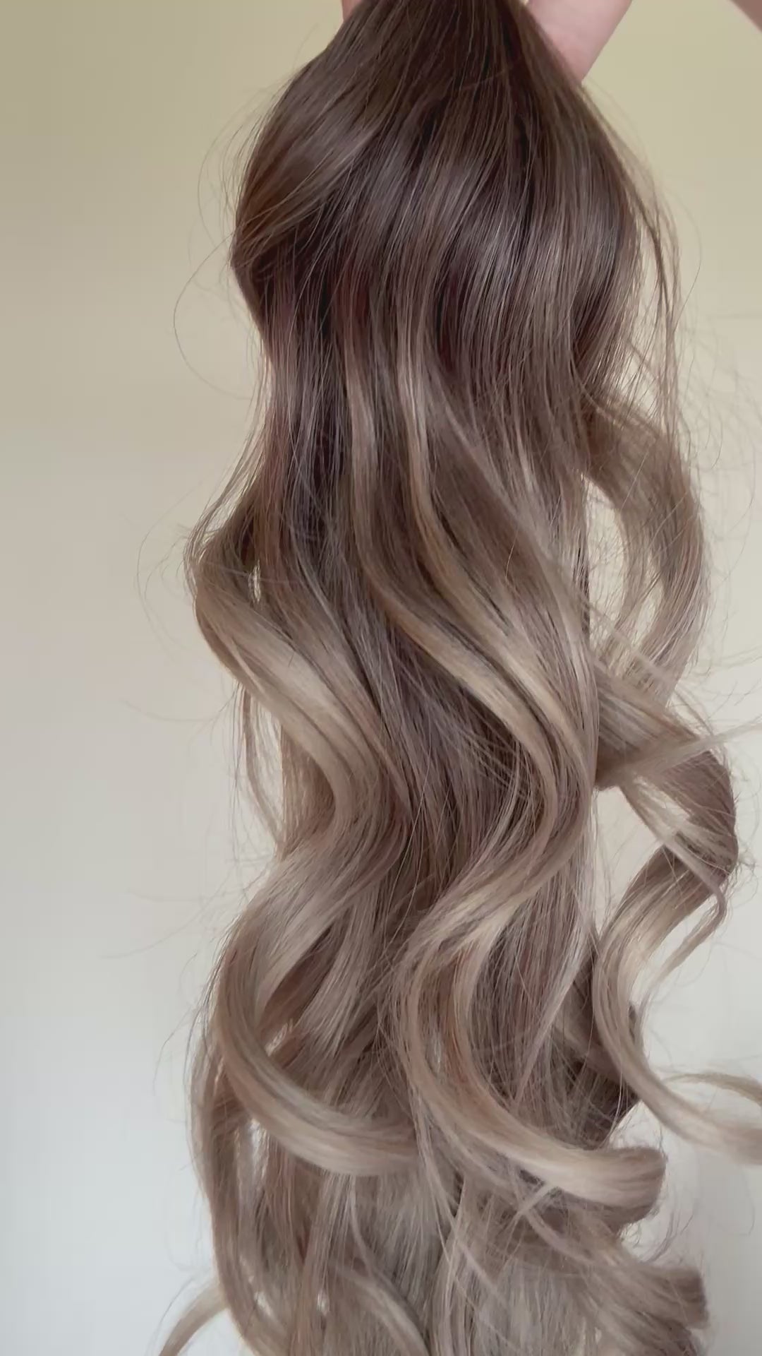 Sasha - 28” (70cm) Curly Clip-In Ponytail