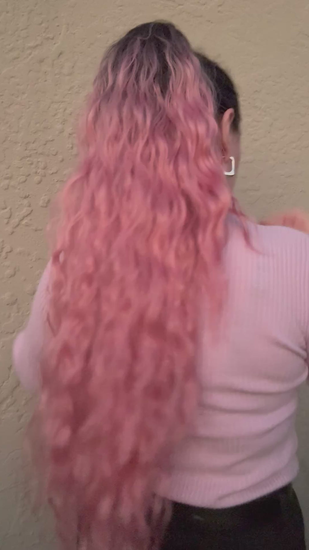 Destiny - 30” (75cm) Deep Wave Clip-In Ponytail