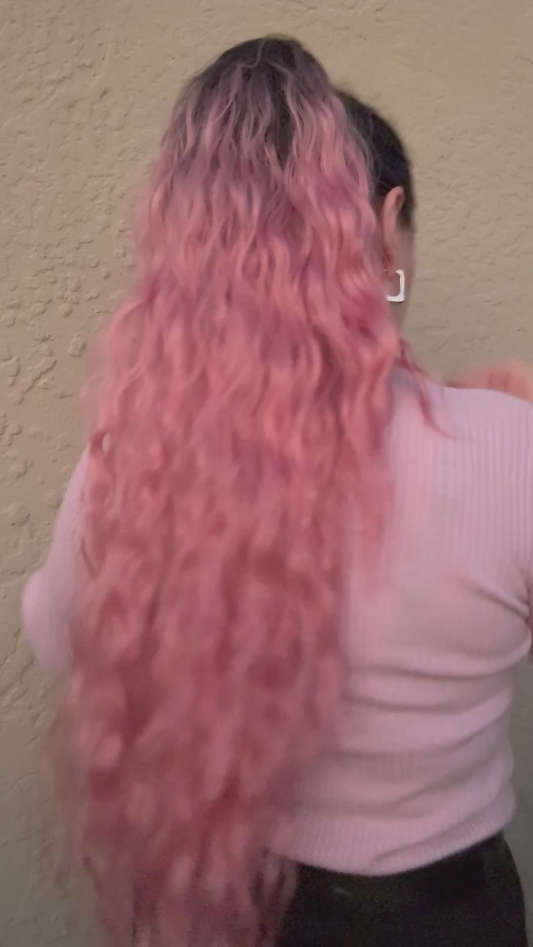 Destiny - 30” (75cm) Deep Wave Clip-In Ponytail